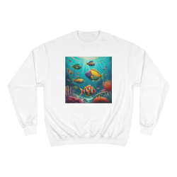  Aquatic Harmony Crewneck Sweatshirt 