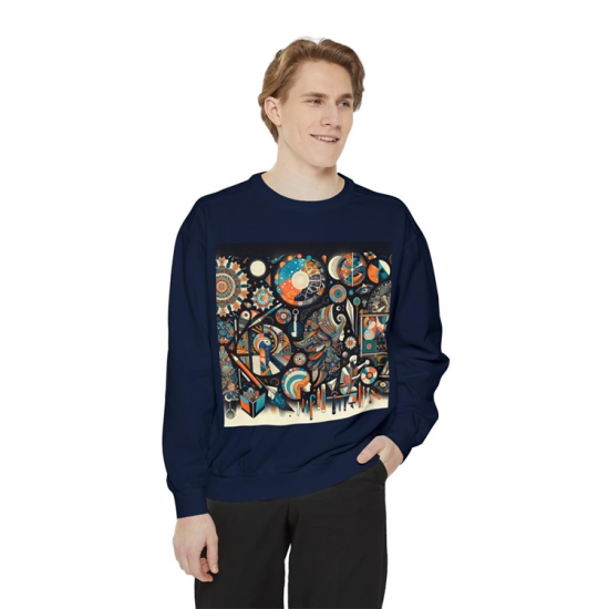 Abstract Artistry Crewneck Sweatshirt 