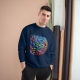 Cosmic Swirl Crewneck Sweatshirt