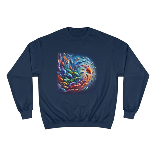 Cosmic Swirl Crewneck Sweatshirt