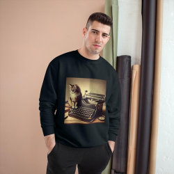 Vintage Paws & Prose Crewneck 